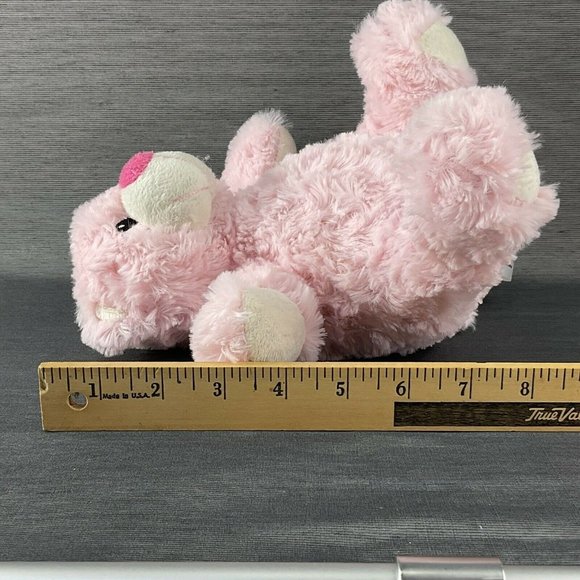 Bears2go Plush Bear Cuddly Baby Pink Swirl Fur Stuffed Animal Toy Squishy Soft - Picture 7 of 7